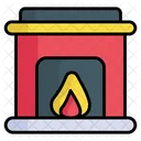 Chimenea Llama Horno Icon