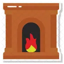 Chimenea Hogar Rinconera Icon