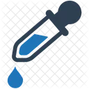 Chimie Goutte Compte Gouttes Icône