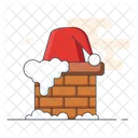 Chimney Fireplace Gift Icon