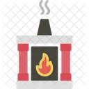 Chimney Fireplace Property Icon