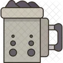 Chimney Starter Charcoal Icon