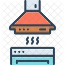 Chimney Kitchen Funnel Icon