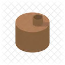 Chimney Fireplace Factory Icon