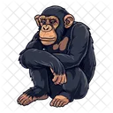 Chimpanzee Icon
