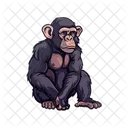 Chimpanzee Icon
