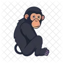 Chimpanzee Icon