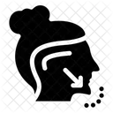 Chin Lift Chin Surgery Face Lift Icon