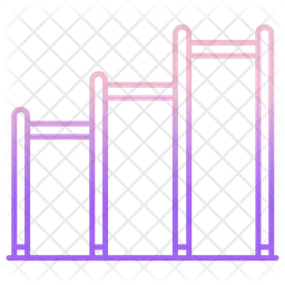Chin Up Bar  Icon