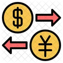 Usa China Currency Icon