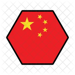 China Flag Ícone