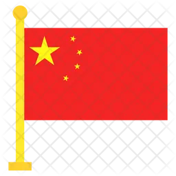 China Flag Ícone