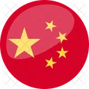 China Flag Country Icône