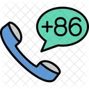 China Dial Code  Icon