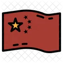 China Flag World Country Nation Icon