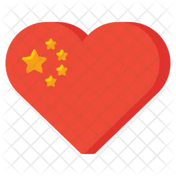 China Heart  Icon