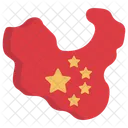 China Karte China Karte Symbol