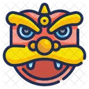 China Lion Mask  Icon