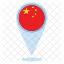 China Location  Icon
