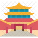 중국 사원  아이콘