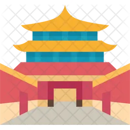China Temple  Icon