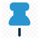 Alfiler Alfiler Nota Icono