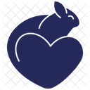 Chinchilla Love Animal Symbol