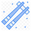 Chines Pauzinhos Pauzinhos Ícone