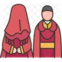 Chinese Marriage Couple Icon