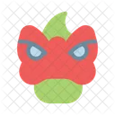 Chinese Dragon Face Icon