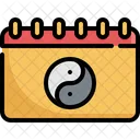 Calendar Chinese New Year Chinese Icon