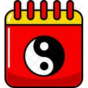 Calendar Design Lunar Icon