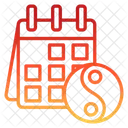 Chinese Calendar Chinese New Year Icon