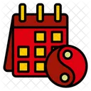 Chinese Calendar Chinese New Year Icon