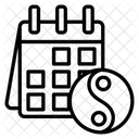 Chinese Calendar Icon
