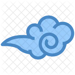 Chinese Cloud  Icon