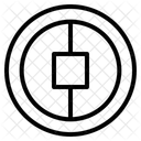Chinese Coin Icon