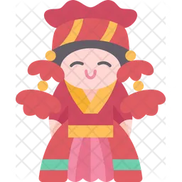 Chinese Doll  Icon