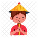 Chinese Dress Chinese Kid Chinese Boy Icon
