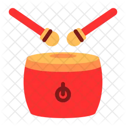 Chinese drum  Icon