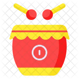 Chinese Drum  Icon
