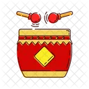 Chinese drum  Icon