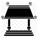 Chinese Entrance Door Gate Celebration Icon