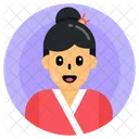 Chinese Female  Icon