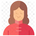 Chinese Female  Icon