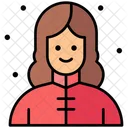 Woman Chinese Female Icon