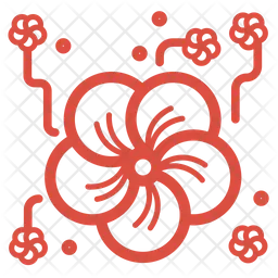 Chinese flower  Icon