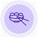 Chinese Food Line Icon Icon