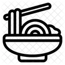 Chinese Food Noodle Chopstick Icon