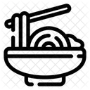 Chinese Food Noodle Chopstick Icon